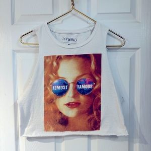 ALMOST FAMOUS film crop top. Size XL.